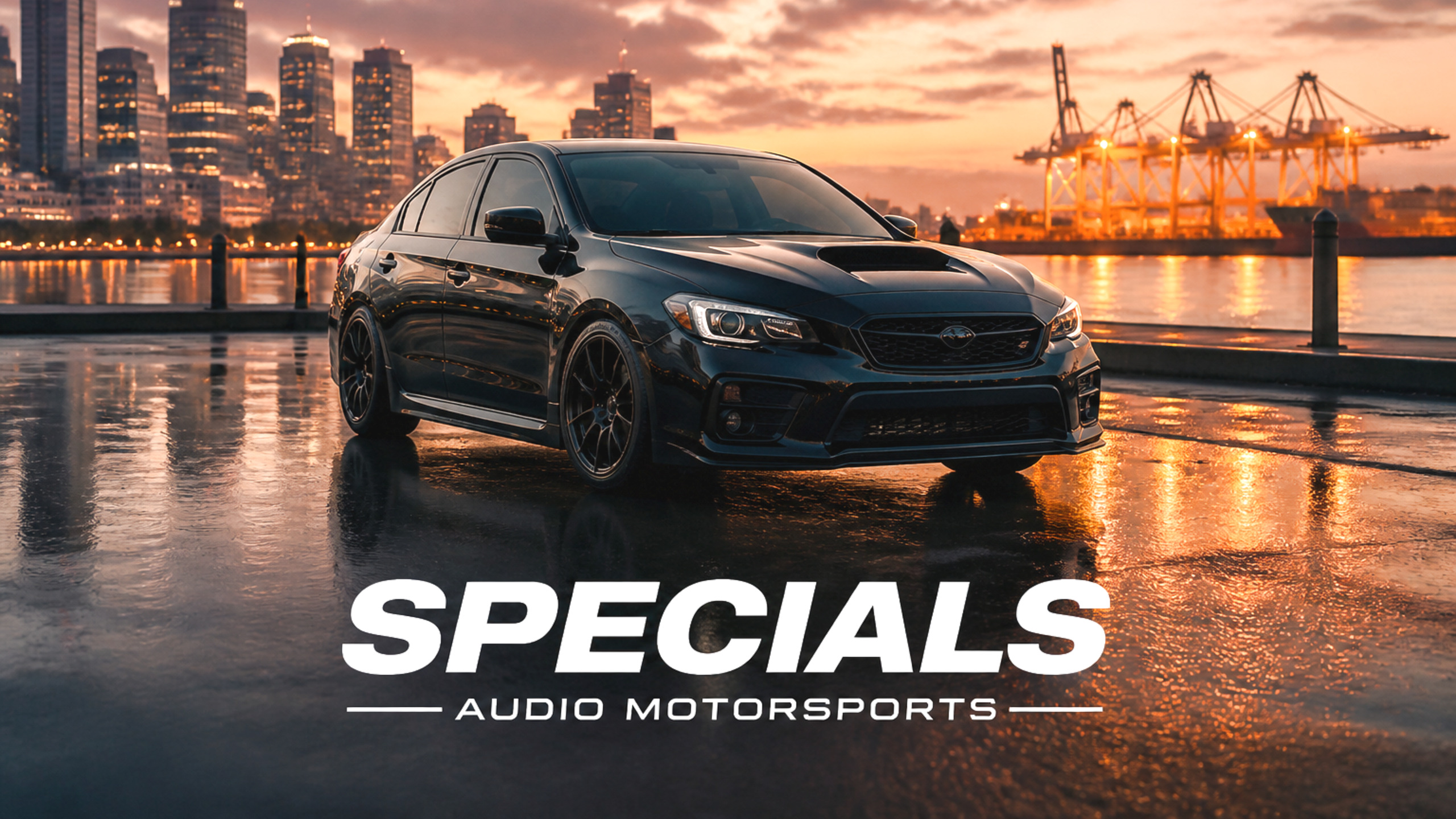 SPECIALS — AUDIO MOTORSPORTS