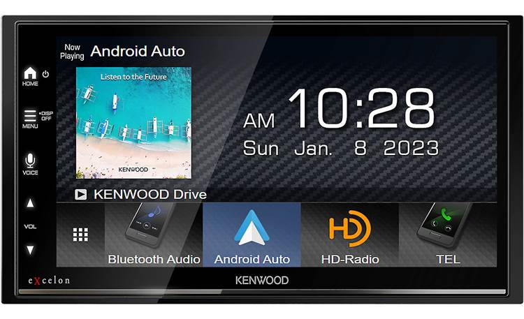 Kenwood Excelon DMX809S double-DIN car stereo