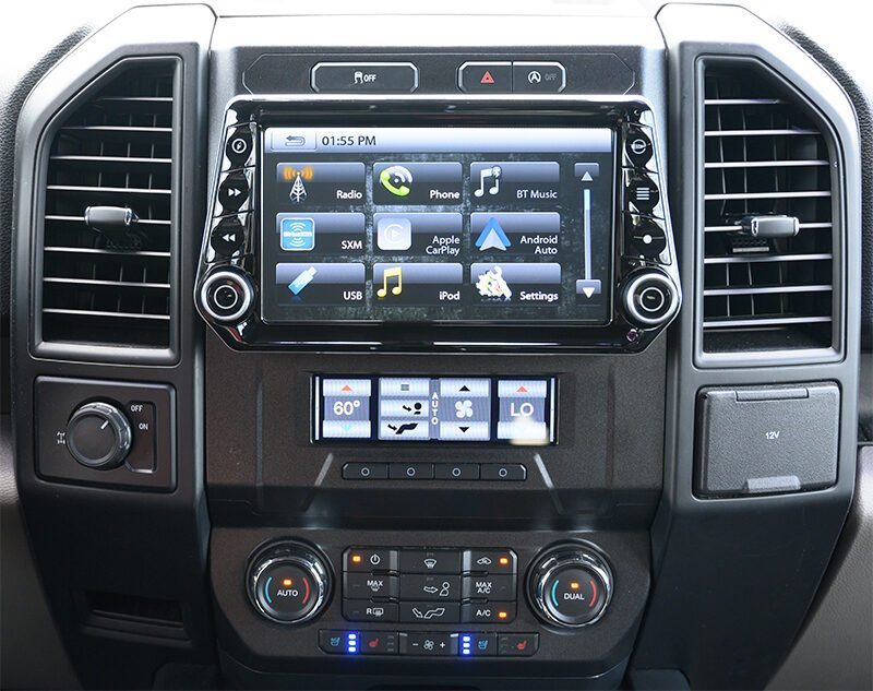 PAC RPK4-FD2101 dash kit for F-150 2015-2019 and Super Duty 2017-2019.