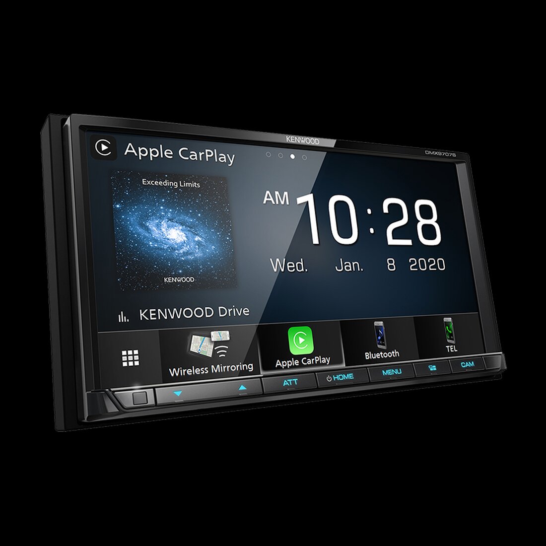 Kenwood DMX9707S CarPlay multimedia receiver