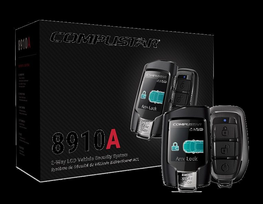 Compustar 8910 two-way LCD pager kit